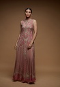 Rose Quartz Elegance Sleeveless Gown