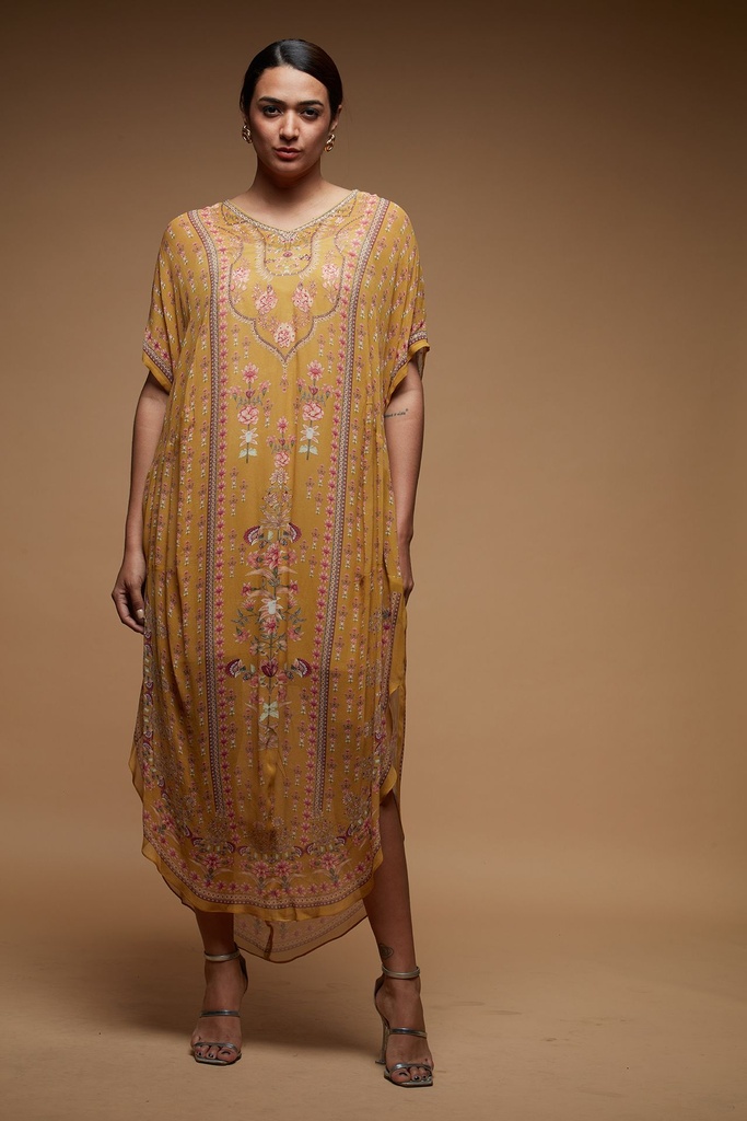 Mustard Grace Tunic Set