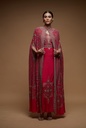 Scarlet Majesty Cape Kaftan